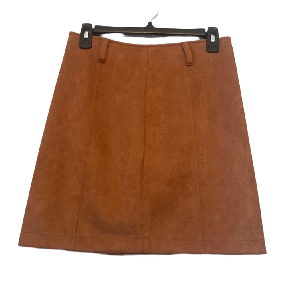 Haute Monde Rust Colored Pencil Skirt